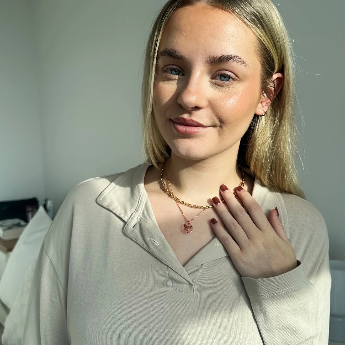 Collar personalizado con imagen de mascota