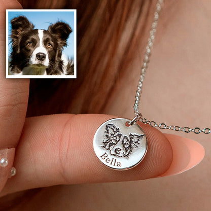 Collar personalizado con imagen de mascota
