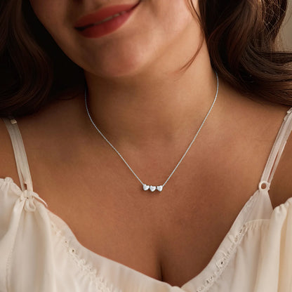 Collar personalizado con inicial en corazón