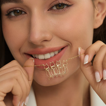 Collar personalizado con nombre de gato